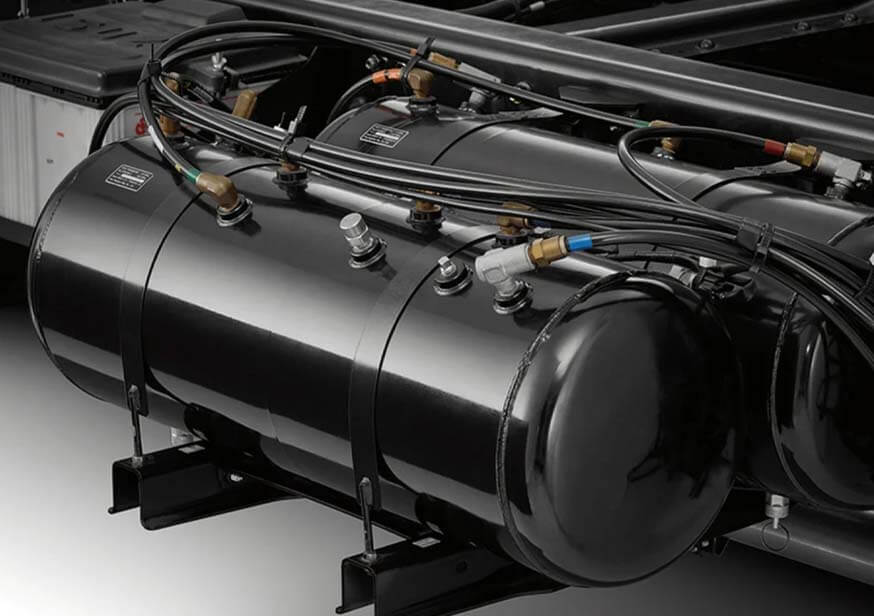 Phanh khí nén hoàn toàn