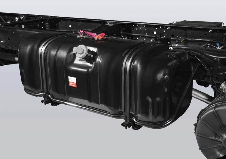 Thể tích thùng nhiên liệu 100L