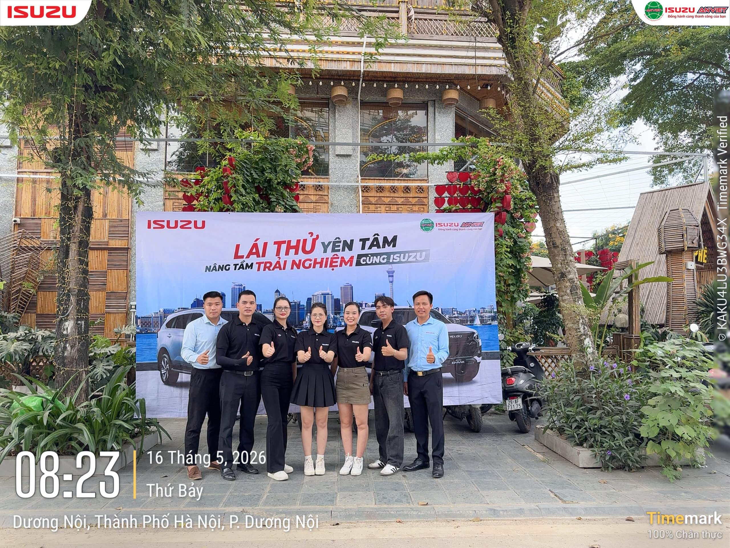 Lái thử Isuzu MU-X và D-MAX tại Isuzu An Việt tháng 05/2026