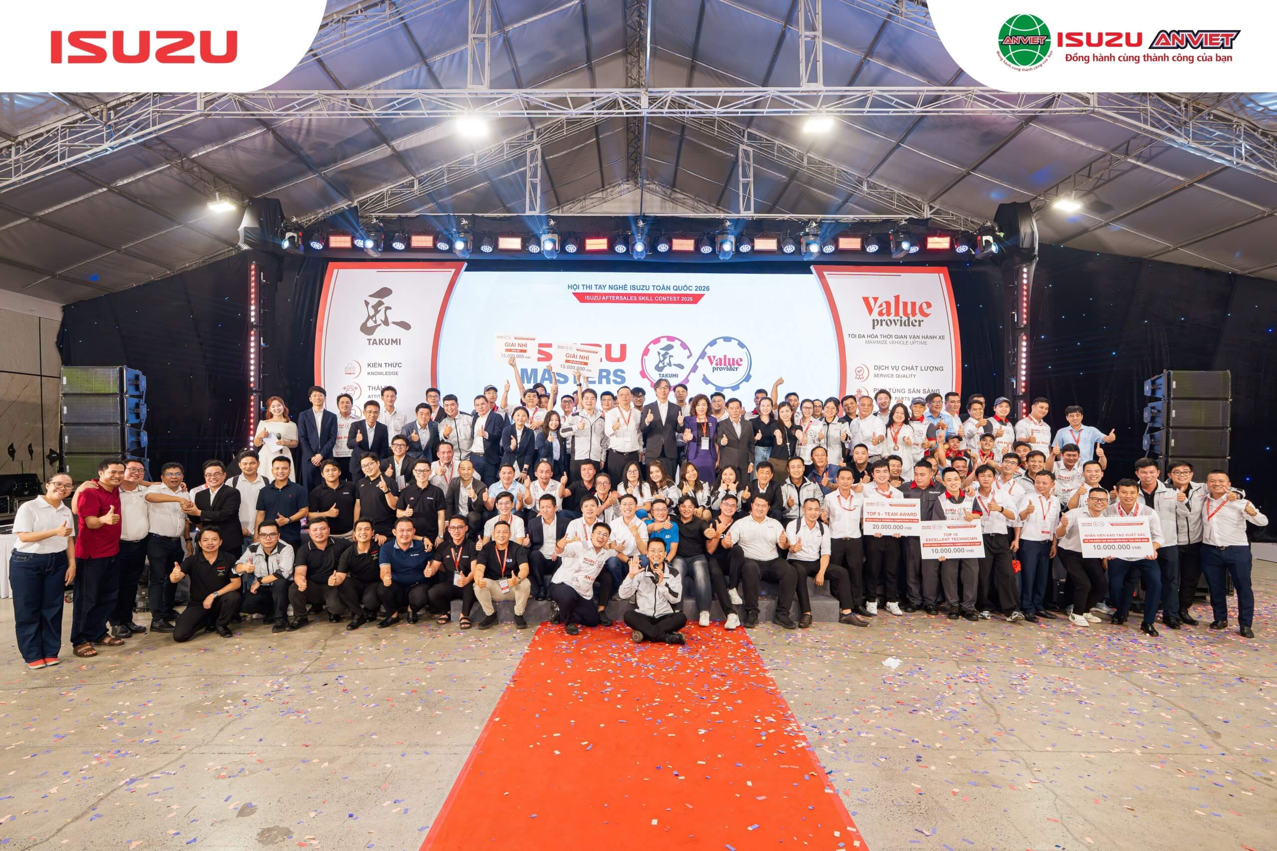 ISUZU An Việt tại Hội thi Tay nghề ISUZU Toàn quốc 2026