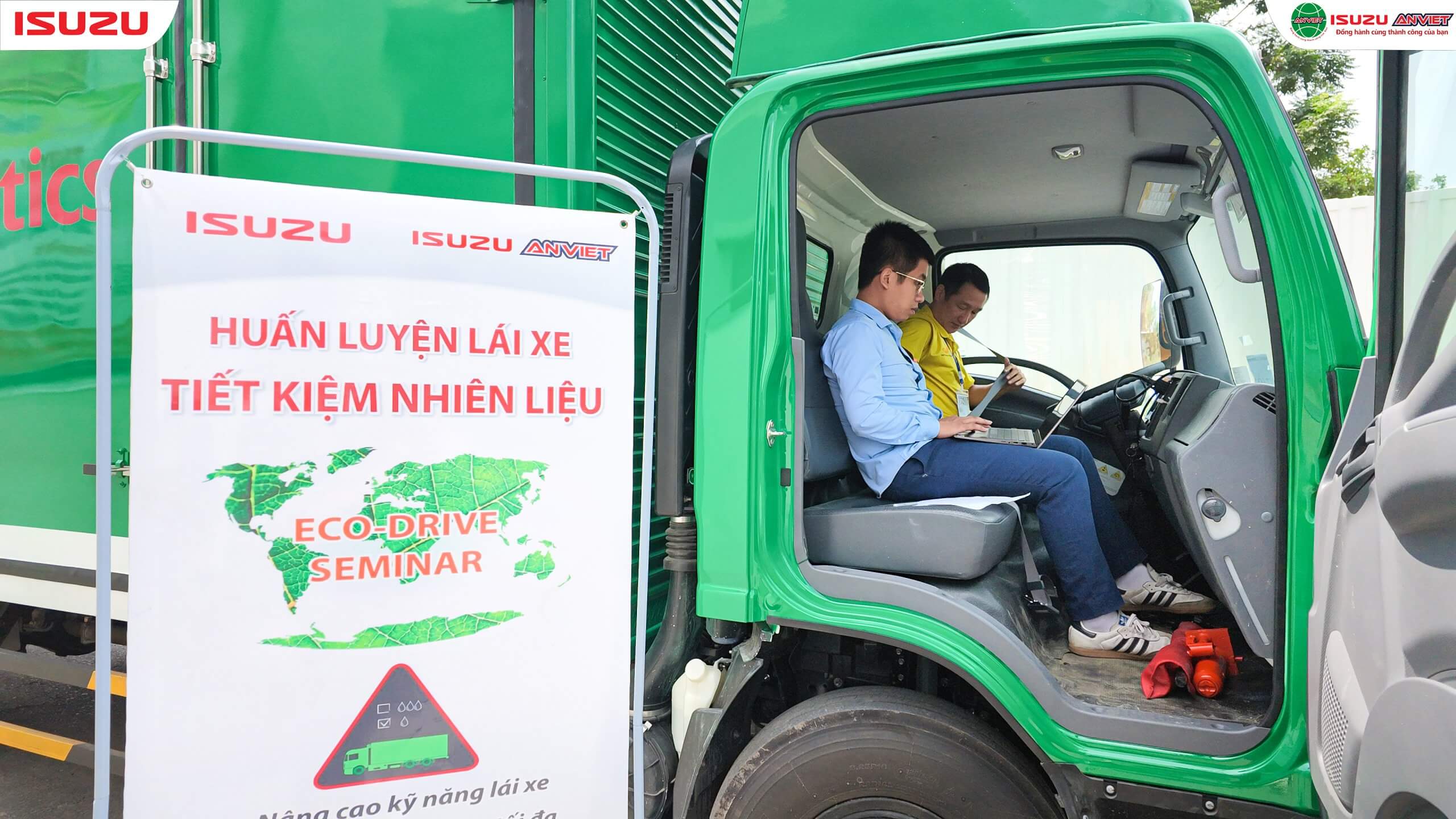 Isuzu An Việt hướng dẫn kỹ thuật vận hành xe tiết kiệm nhiên liệu