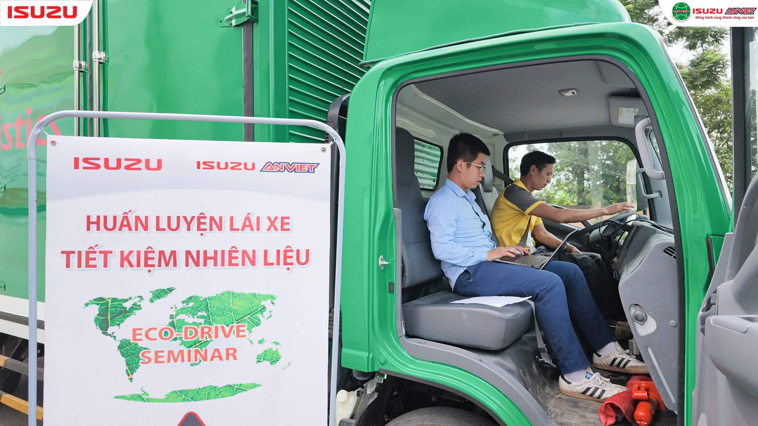 Isuzu An Việt hướng dẫn kỹ thuật vận hành xe tiết kiệm nhiên liệu