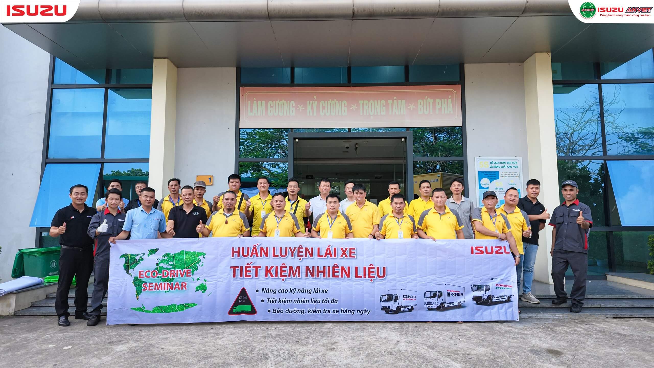 Chương trình huấn luyện lái xe tiết kiệm nhiên liệu ngày 25/09/2026